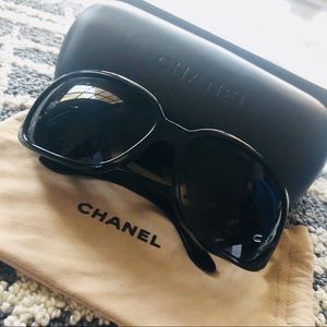 clip on sunglasses chanel